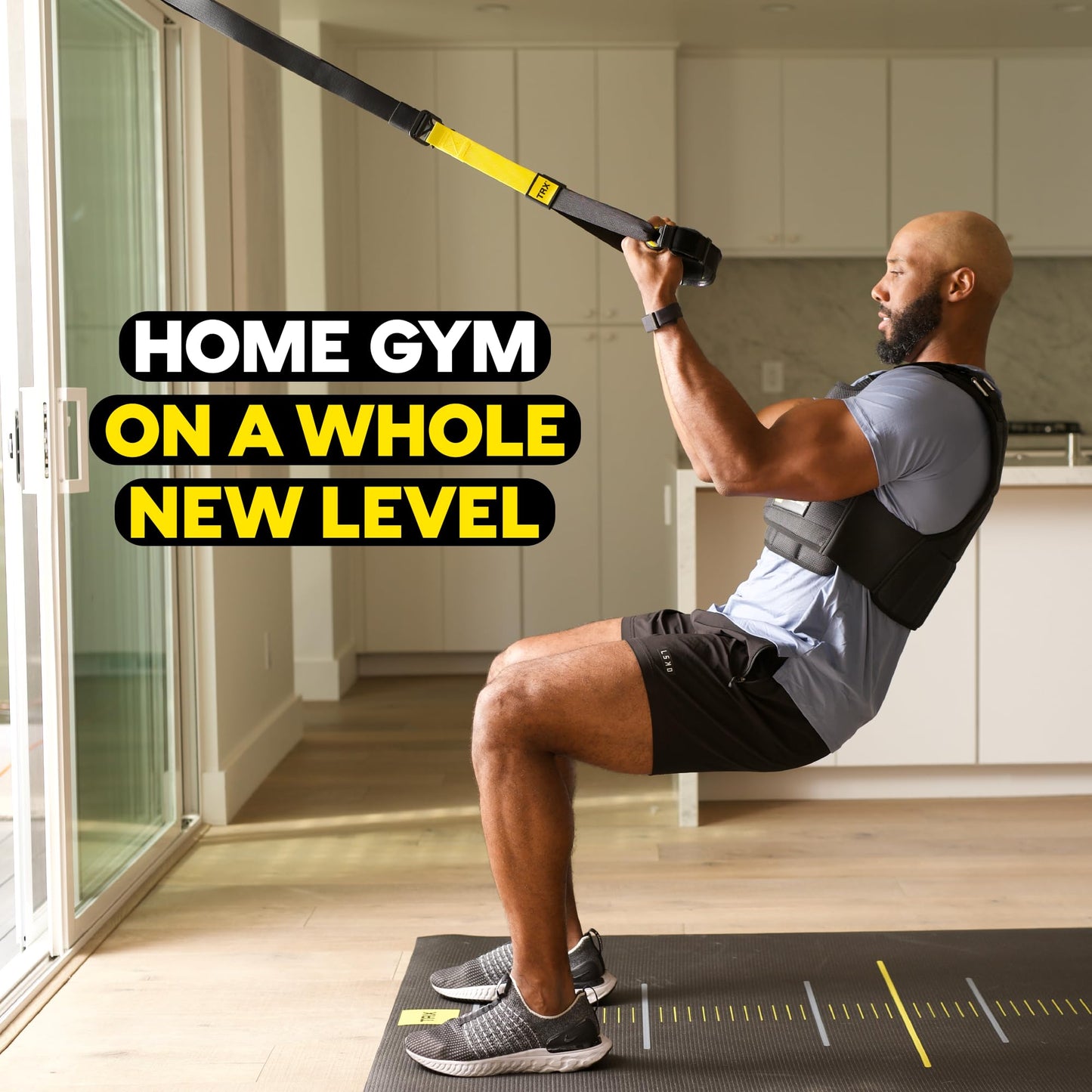 TRX Pro3 suspension trainer, full-body training, strength, HIIT, cardio, indoor/outdoor use.