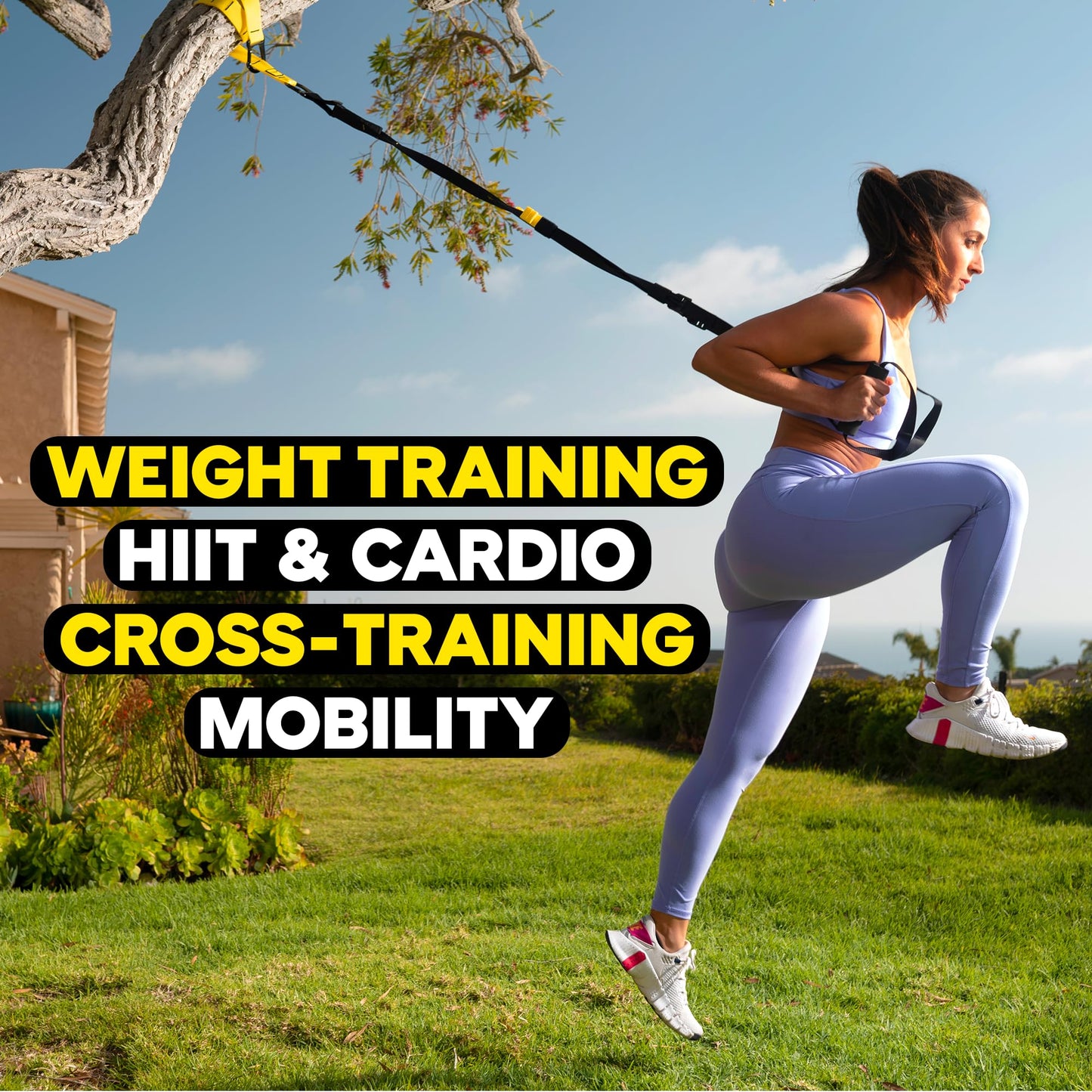 TRX Pro3 suspension trainer, full-body training, strength, HIIT, cardio, indoor/outdoor use.